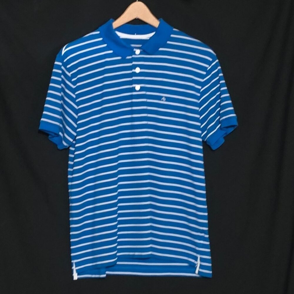 Rag & Bone Blue White Striped Men's Polo - Sz XL*